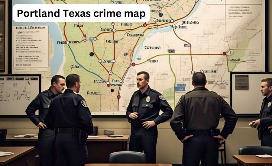 Portland Texas crime map