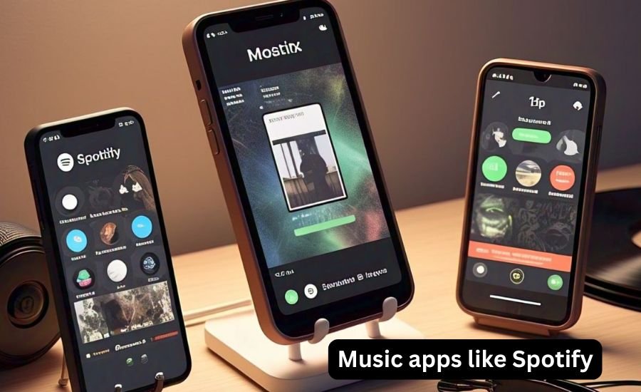 Music apps like Spotify