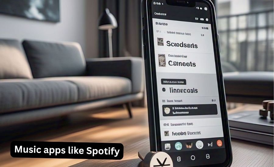 Music apps like Spotify