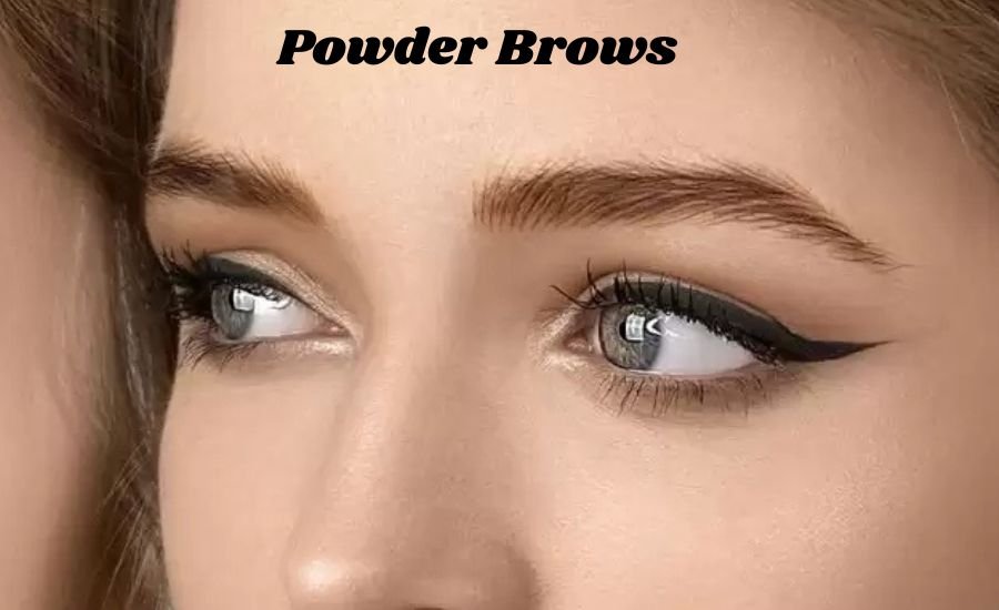 what are powder brows