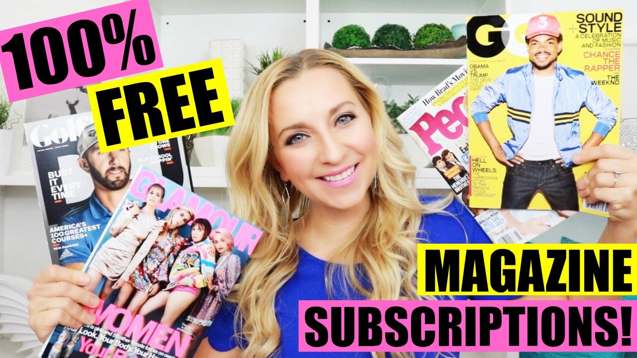 Free magazine subscriptions