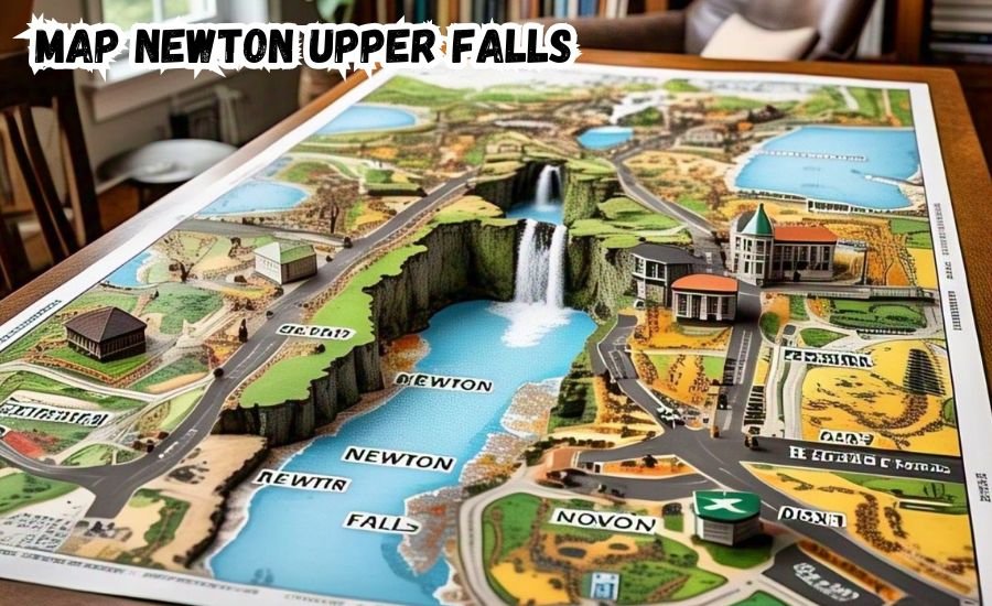 Map newton upper falls