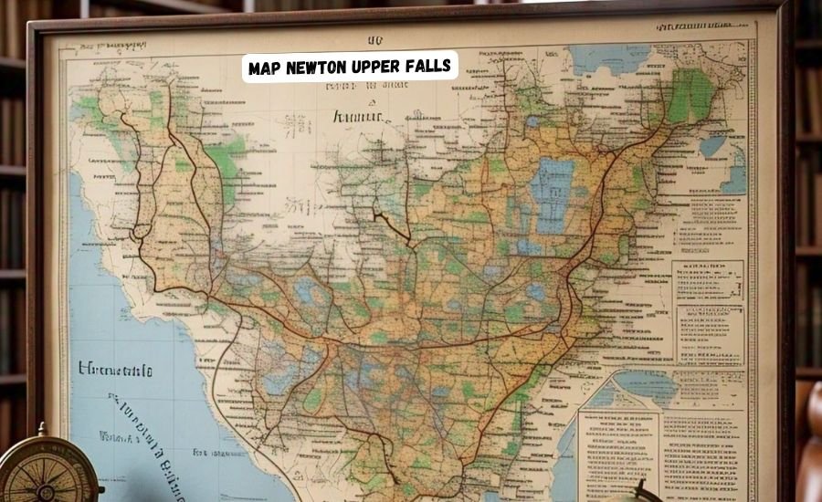 Map newton upper falls