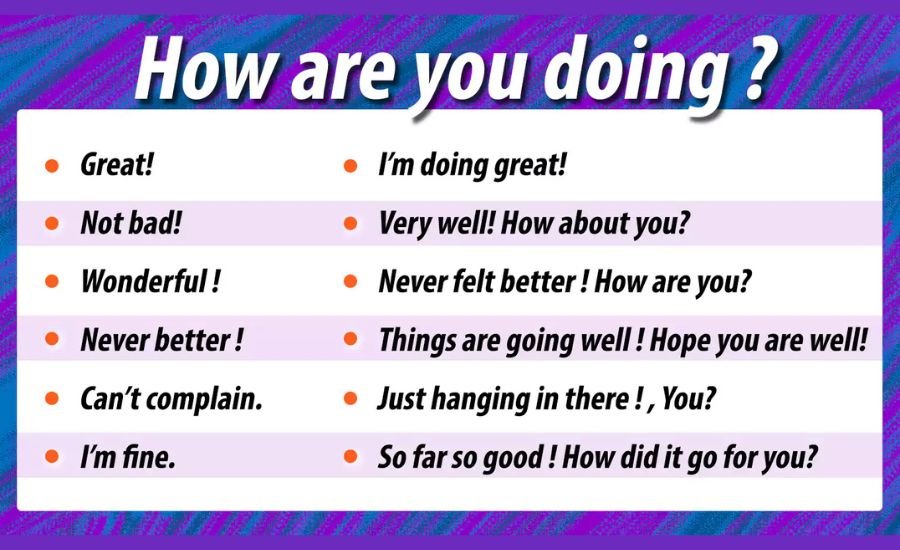 How are you doing