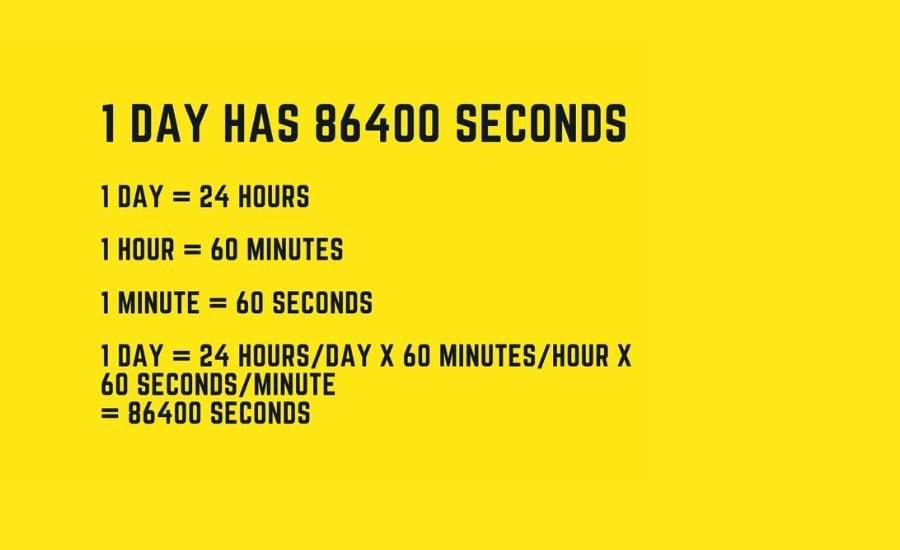 how many seconds in a day